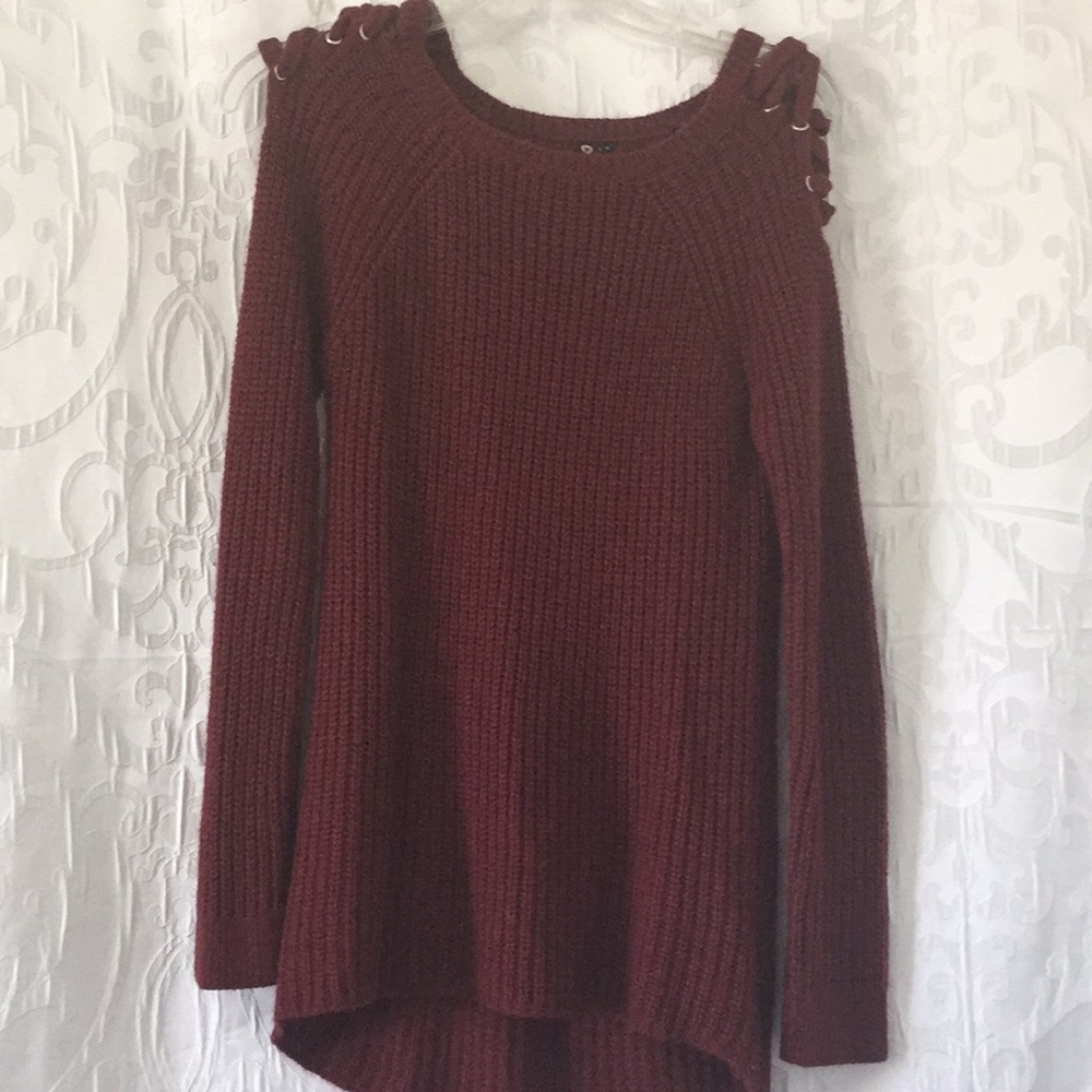 Brown sweater